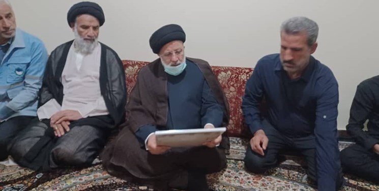 دیدار رئیس جمهور با بازماندگان حادثه متروپل