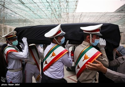 خاکسپاری مرحوم حجت الاسلام سیدمحمود دعایی