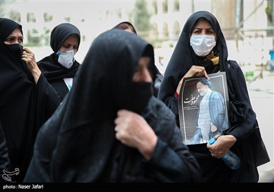 خاکسپاری مرحوم حجت الاسلام سیدمحمود دعایی
