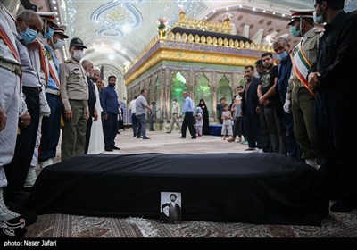 خاکسپاری مرحوم حجت الاسلام سیدمحمود دعایی