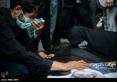 خاکسپاری مرحوم حجت الاسلام سیدمحمود دعایی