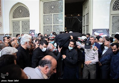 خاکسپاری مرحوم حجت الاسلام سیدمحمود دعایی