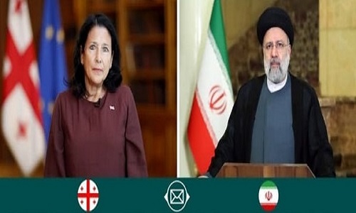 تبریک سید ابراهیم رئیسی به رئیس جمهور و مردم گرجستان تبریک سید ابراهیم رئیسی به رئیس جمهور و مردم گرجستان