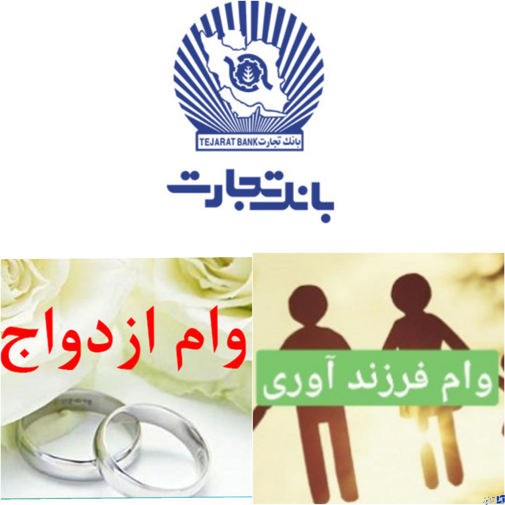 اعطای بیش از ۱۶ هزار فقره وام ازدواج توسط بانک تجارت در خرداد امسال / پرداخت بالغ بر ۱۰ هزار و ۵۰۰ فقره تسهیلات فرزندآوری