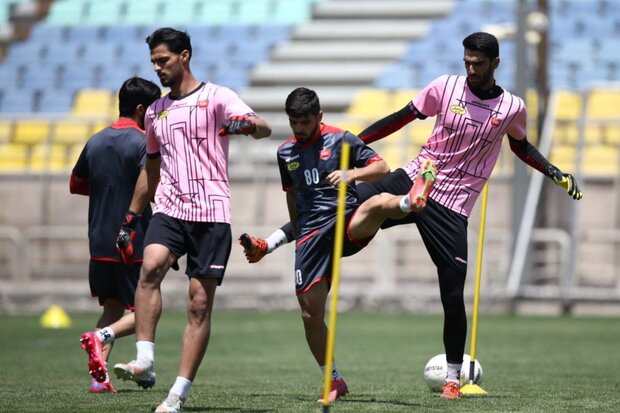 تمرین متفاوت پرسپولیس با مربی خارجی پرانرژی