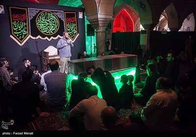 تشییع پیکر شهید گمنام در کرمانشاه