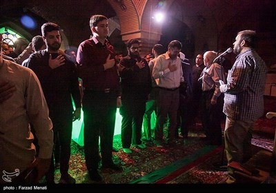 تشییع پیکر شهید گمنام در کرمانشاه