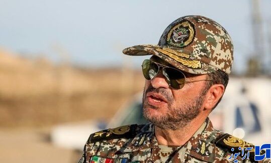بازدید فرمانده نیروی پدافند هوایی از منطقه پدافند هوایی غرب