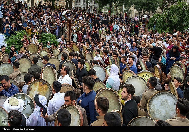 معاون حوزه هنری: دامنه نوازندگی دف در کشور باید گسترش یابد