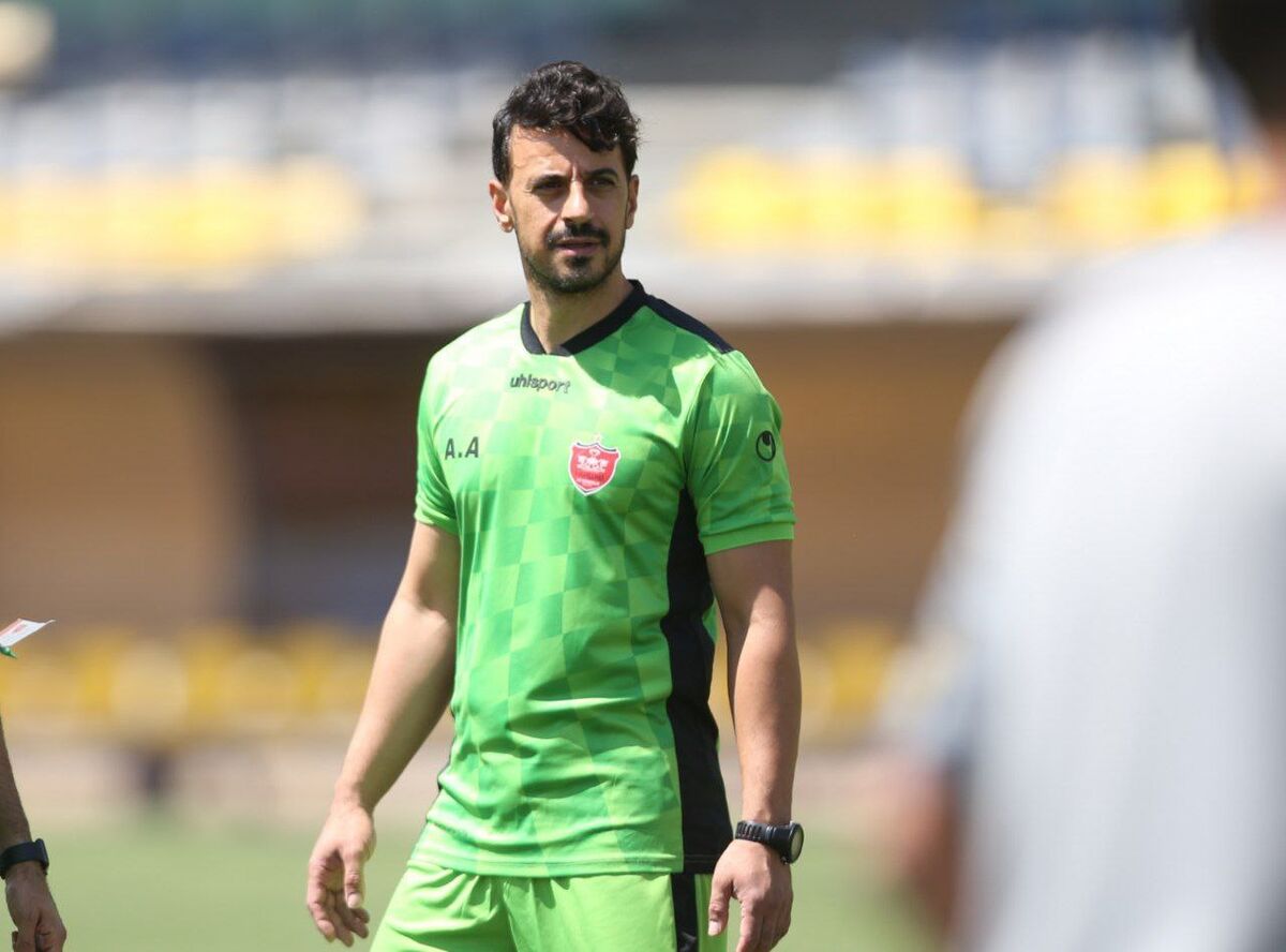 رونمایی از مربی جدید در تمرینات پرسپولیس