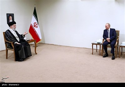 دیدار رئیس‌جمهور روسیه با رهبر معظم انقلاب