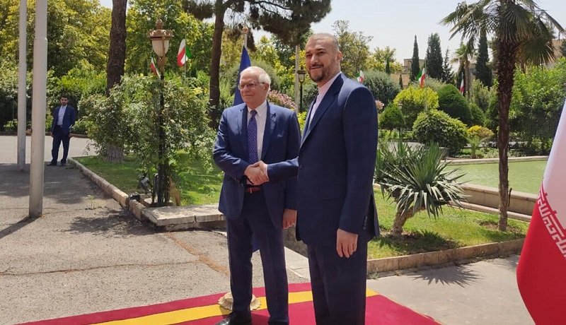 امیرعبدااللهیان با جوزف بورل دیدار کرد