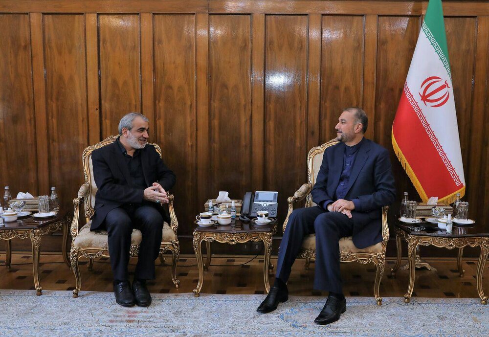 دیدار کدخدایی و امیرعبداللهیان درباره پیگیری پرونده ترور سردار سلیمانی
