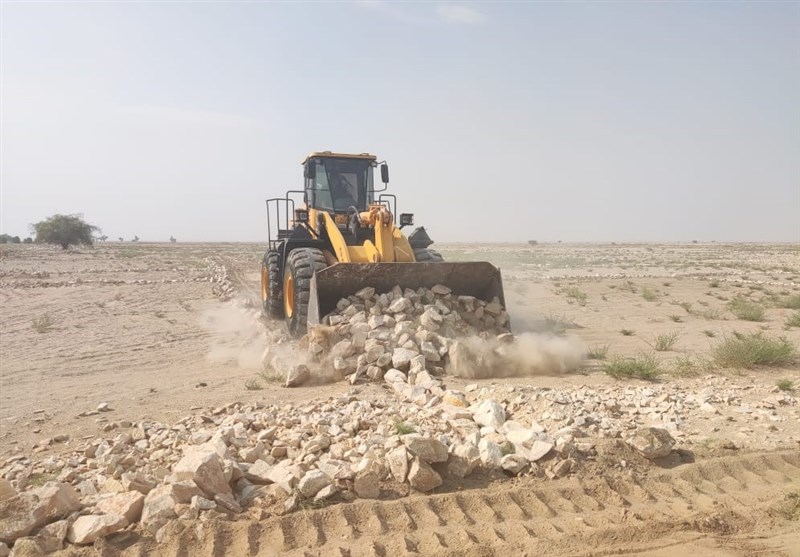 بناهای غیرمجاز به ارزش ۲۵ میلیارد تومان در استان بوشهر قلع و قمع شد
