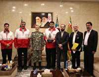 تبریک فرمانده کل ارتش به هلال احمر برای دریافت عالی&zwnj;ترین نشان صلیب سرخ جهانی