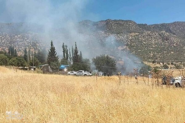 انفجارهای شدید در داخل پایگاه ترکیه در شمال عراق