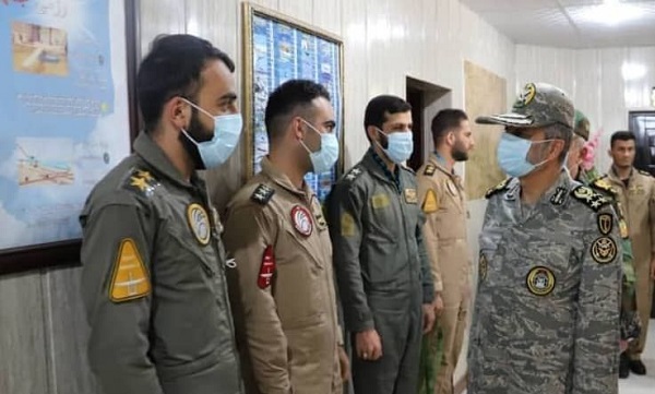 بازدید امیر سرلشکر موسوی از پایگاه هوایی وحدتی دزفول