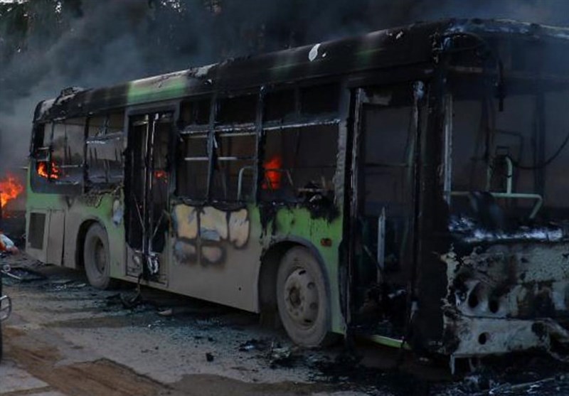 عامل آتش کشیدن اتوبوس شهرداری در ساوه دستگیر شد