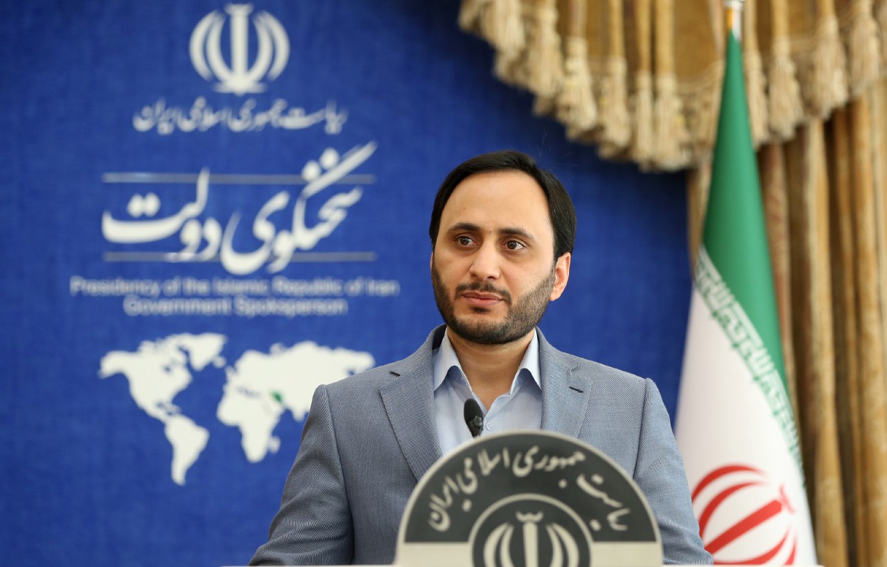 نشست خبری سخنگوی دولت آغاز شد