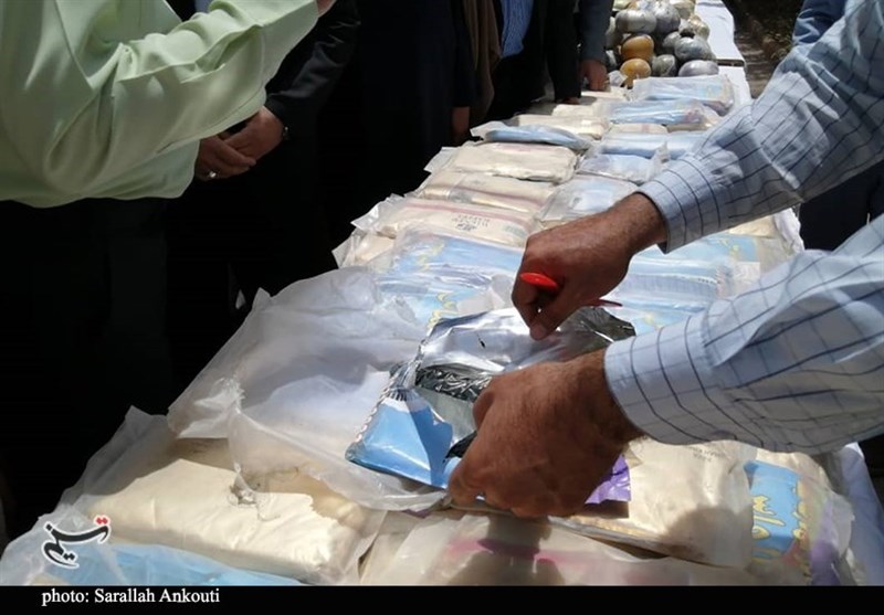 کشف بیش از ۳۵۵ کیلو انواع مخدر و روان گردان در بهبهان