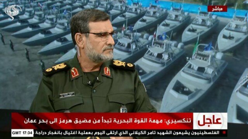 فرمانده نیروی دریایی سپاه:			اغتشاشات اخیر هیچ خطری برای جمهوری اسلامی نداشت