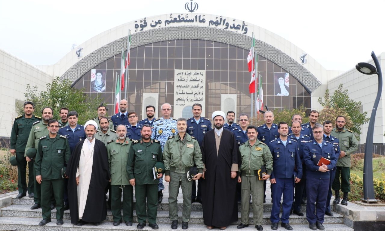 بازدید فرمانده دانشگاه هوایی شهید ستاری از دانشگاه هوافضای سپاه 
