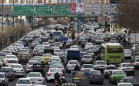 وضعیت ترافیکی معابر بزرگراهی و اصلی تهران در صبح دوشنبه ۲۱ آذر ۱۴۰۱
