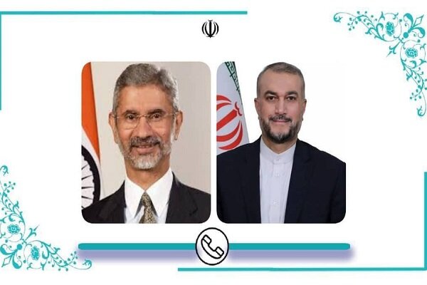 رایزنی تلفنی وزرای امور خارجه جمهوری اسلامی ایران و هند