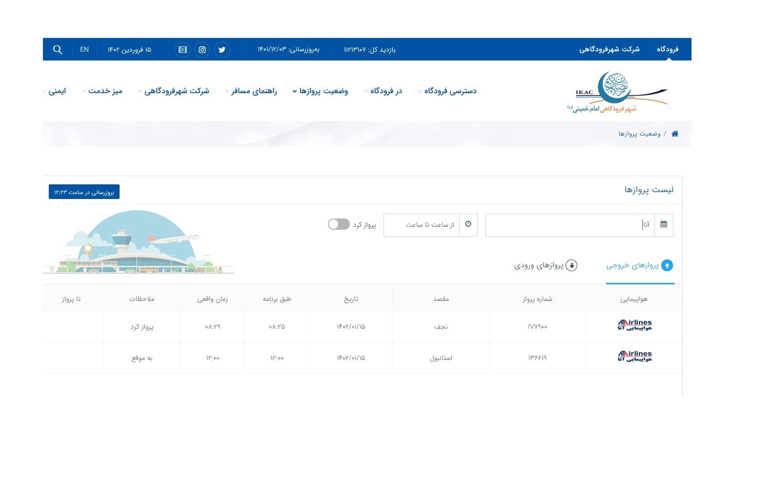 سازمان هواپیمایی کشوری ,