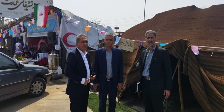 برپایی ۱۲ سیاه چادر عشایری در پایتخت