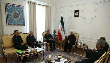 جلسه فرماندهان سپاه با روحانی پس از انتخابات ۹۶ به روایت سردار کوثری