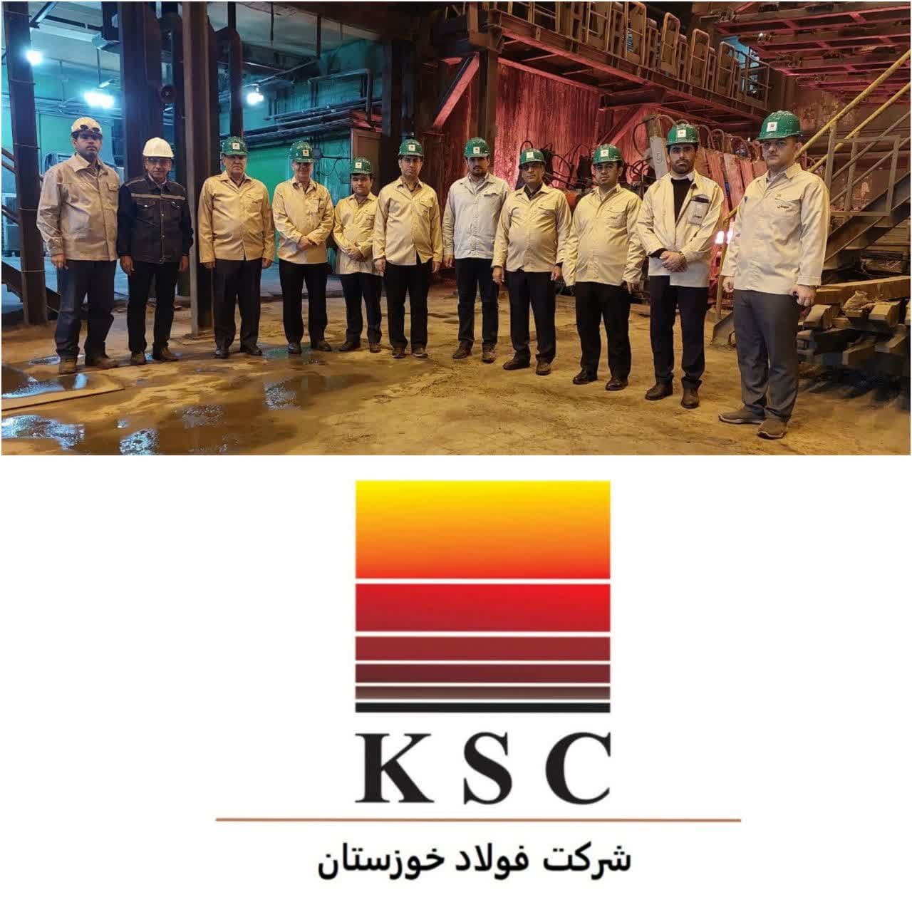 مدیران وزارت صمت از روند پیشرفت پروژه‌های فولاد خوزستان بازدید کردند/ فولاد خوزستان با سرعت در مسیر پیشرفت