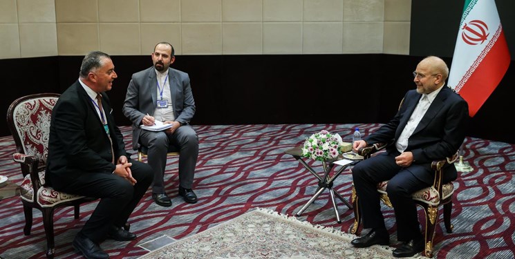قالیباف در دیدار رئیس مجلس تونس: روابط پارلمانی و دوجانبه میان دولتهای دو کشور باید تقویت شود قالیباف در دیدار رئیس مجلس تونس: روابط پارلمانی و دوجانبه میان دولتهای دو کشور باید تقویت شود