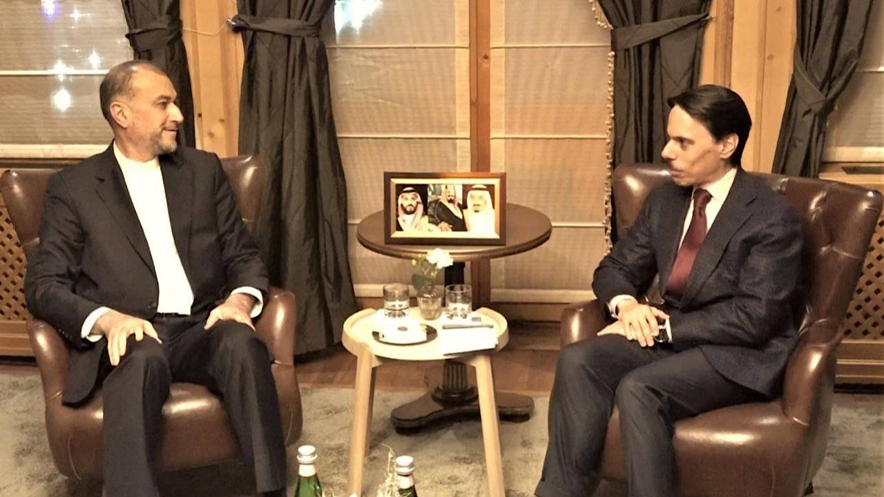دیدار و گفتگوی امیرعبداللهیان با وزیر خارجه عربستان