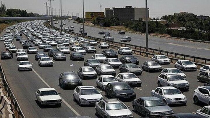 ترافیک نیمه سنگین در ورودی های غربی تهران