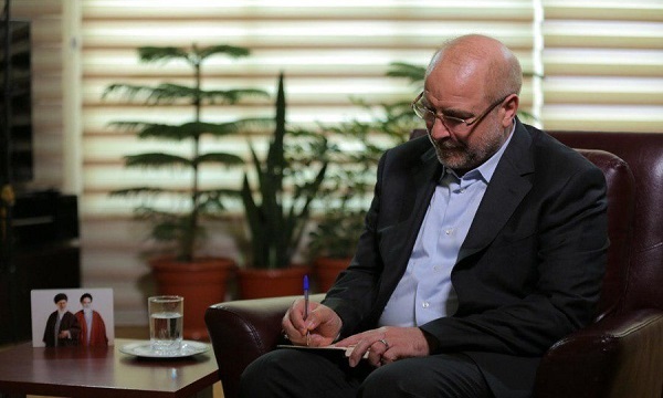 تقدیر رئیس مجلس شورای اسلامی از آیت‌الله دکتر احمد بهشتی