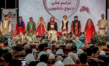 مراسم ازدواج دانشجویان دانشگاه افسری امام علی (ع) برگزار شد