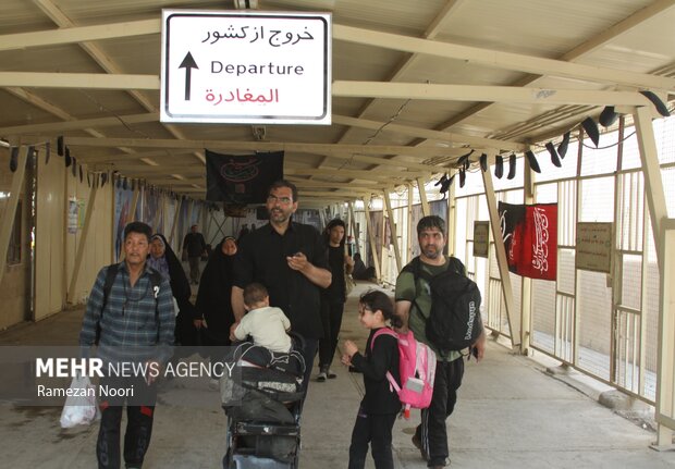 ۳۵۱ هزار نفر از مرز مهران تردد کردند