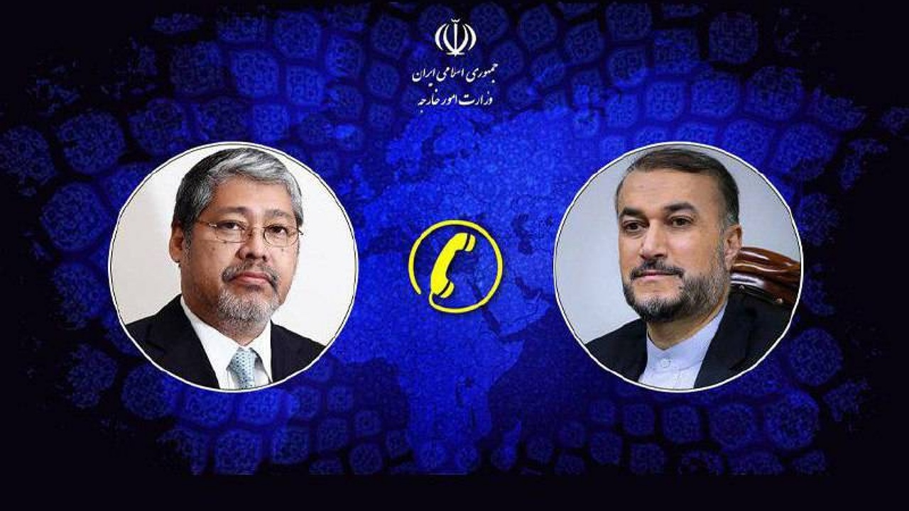 گفتگوی تلفنی وزرای امور خارجه ایران و فیلیپین
