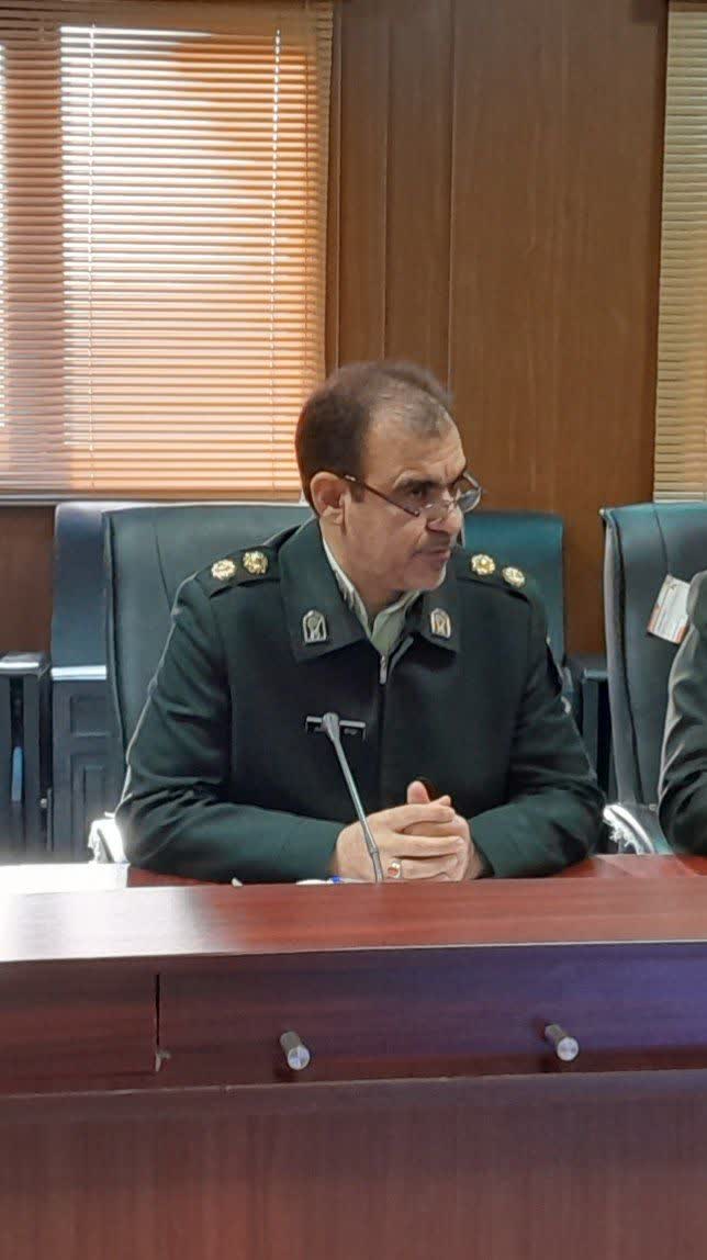 امضای سردار رادان فرمانده نیروی انتظامی کل کشور فراجا پای حکم عبادلله خدایاری بعنوان معاون فرهنگی و اجتماعی پلیس غرب تهران
