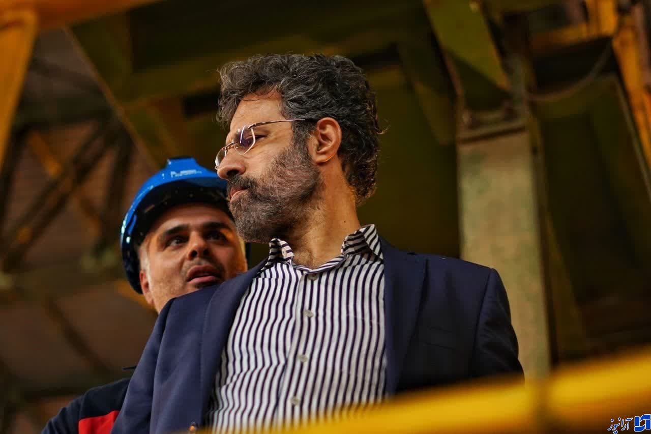 عملکرد راضی کننده فولاد مردان شرکت فولاد اکسین خوزستان/بازدید معاون وزیر از خط تولید فولاد اکسین/دکتر عسگریان: ضرورت هدف گذاری جهت تحقق ظرفیت اسمی