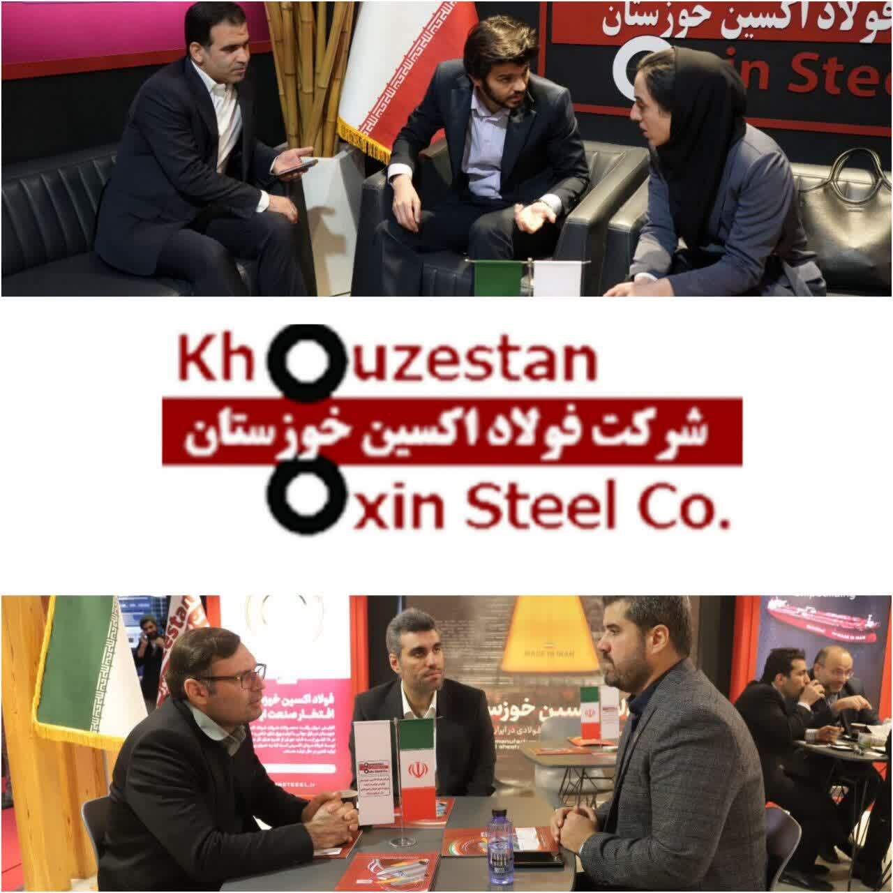 ششمین نمایشگاه ملی فولاد ایران پایان یافت / دستاوردهای چشمگیر فولاد اکسین خوزستان در آوردگاه فولادهای ایران ششمین نمایشگاه ملی فولاد ایران پایان یافت / دستاوردهای چشمگیر فولاد اکسین خوزستان در آوردگاه فولادهای ایران
