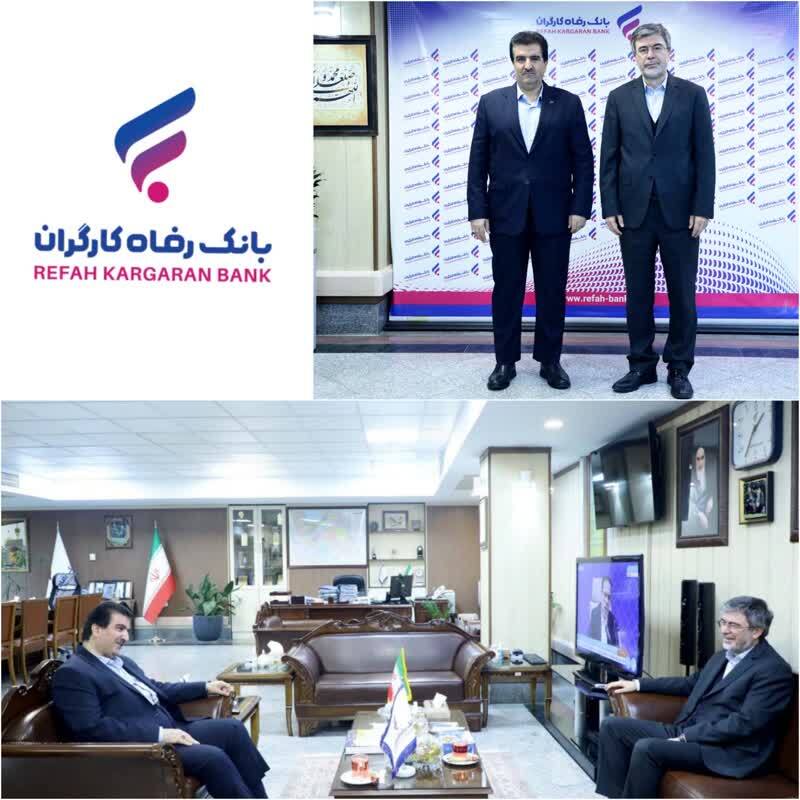 همکاری‌های متقابل بانک رفاه کارگران و شرکت بیمه ایران گسترش می‌یابد