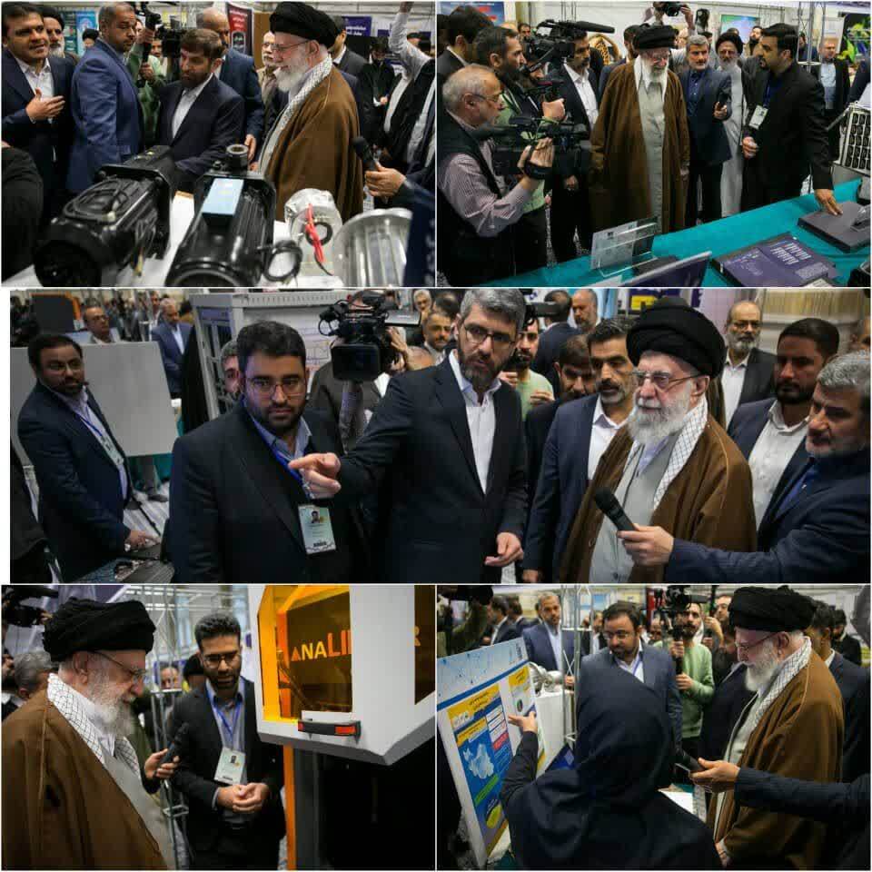 بازدید رهبر انقلاب از نمایشگاه توانمندی‌های بخش خصوصی