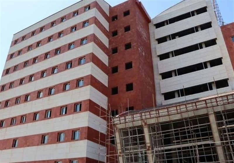 پیشرفت ۹۰ درصدی بیمارستان جنرال لاکان رشت بعد از ۱۵ سال