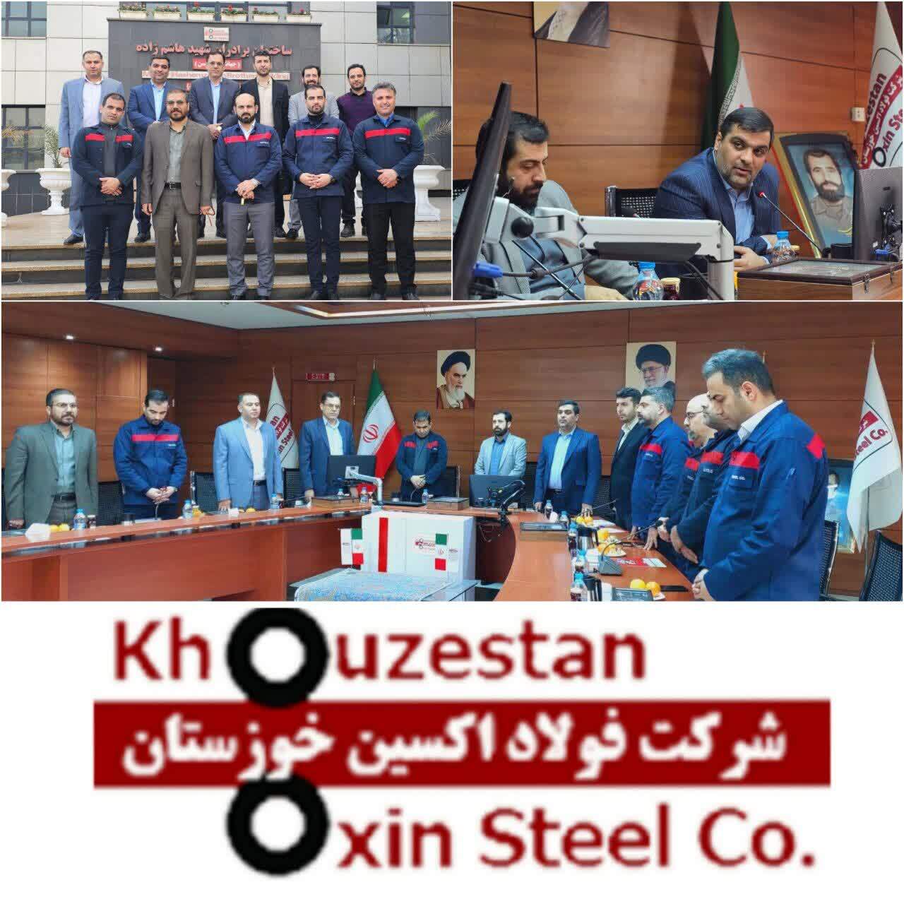 کارگران شرکت فولاد اکسین خوزستان سربازان اقتصادی در میدان تولید هستند / پیاده سازی الزامات پدافندی باید جدی گرفته شود