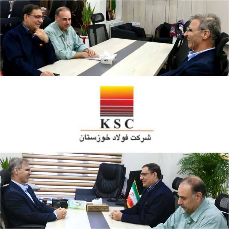دیدار قائم مقام مدیرعامل فولاد خوزستان با مدیرکل حفاظت از محیط زیست خوزستان دیدار قائم مقام مدیرعامل فولاد خوزستان با مدیرکل حفاظت از محیط زیست خوزستان