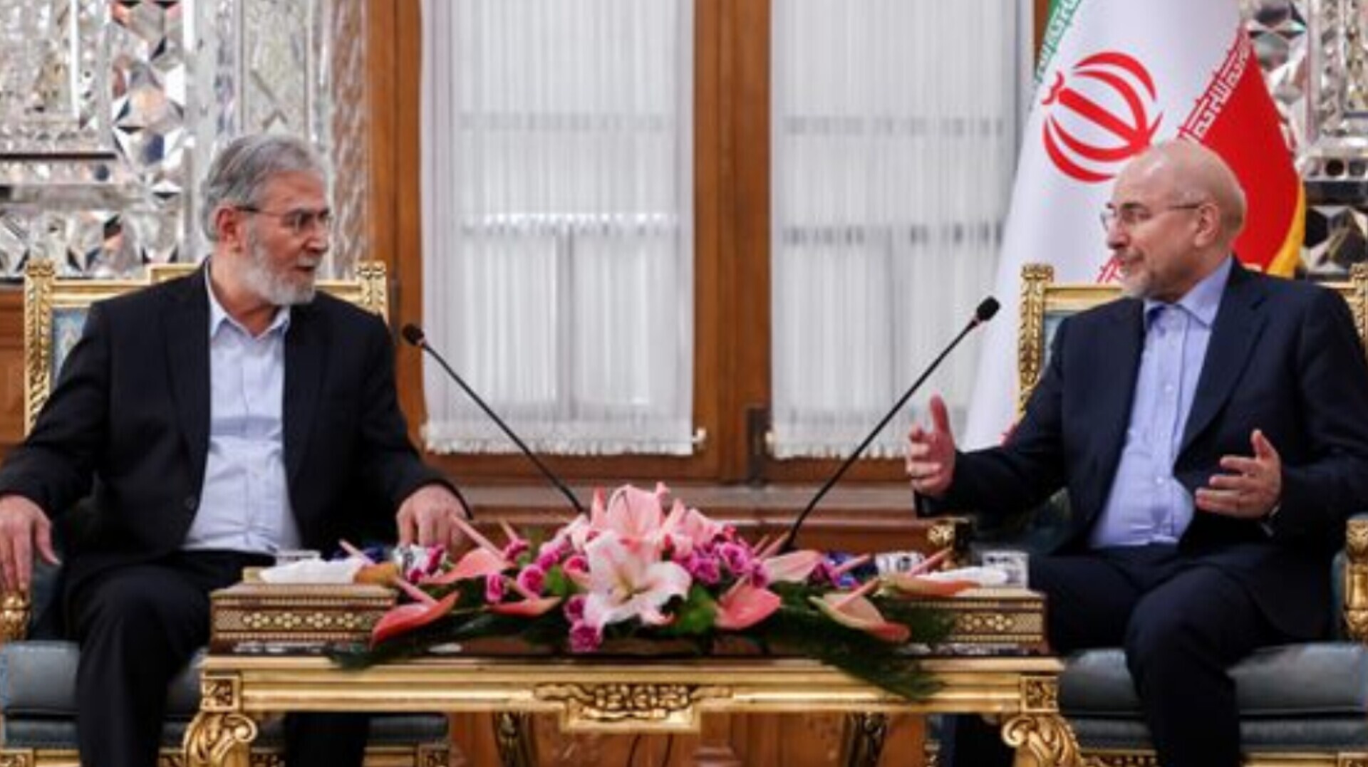 دکتر قالیباف: جبهه مقاومت با ایستادگی مقابل رژیم صهیونیستی حماسه بزرگی آفرید/ زیاد النخاله: مقاومت مردم فلسطین و لبنان در جنگ اخیر پیروز شد و سلاح مقاومت را همچنان در دست داریم