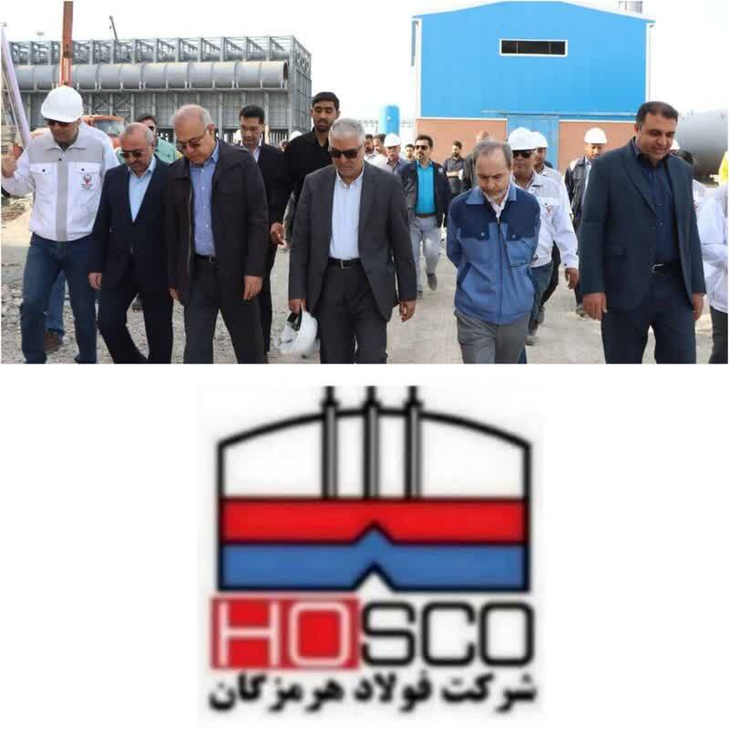 بازدید استاندار هرمزگان از پروژه ستاره سیمین هرمز