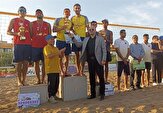 گیلانی‌ها قهرمان تور ملی والیبال ساحلی بندرترکمن شدند